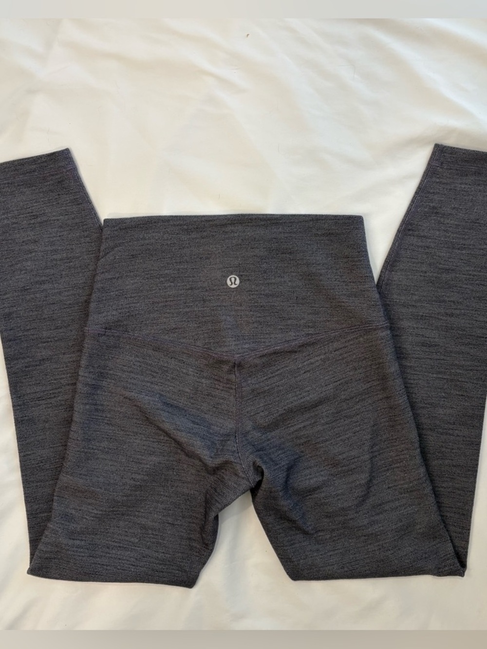 Lululemon Align High Rise Leggings Heathered Gray 25” Inseam Size 4